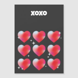 Xoxo romantic Red Hjärts valentins dag