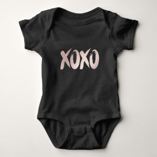XOXO  Rosa   Handskript för släppt pensel T-shirt