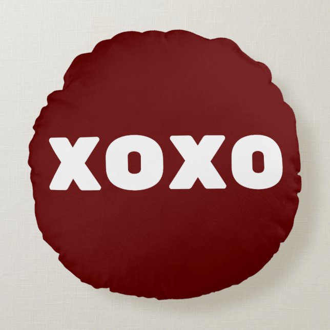 Xoxo Rund Kudde (Framsidan)