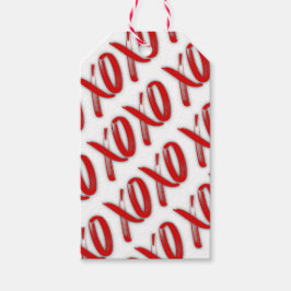 XOXO Sexy Red Till/Från Presentetikett