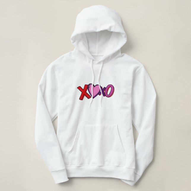 XOXO Shirt Womens,Valentines day hoodie, xoxo T Shirt (Design framsida)
