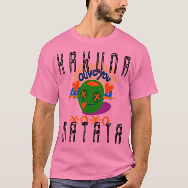 XOXO Skapar din egen i Kärlek du T-Shirt Hakunamat (Framsida)