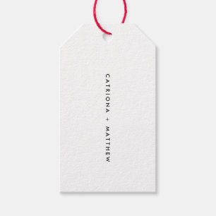 XOXO-skript Modern Märkre för calligrafi Presentetikett