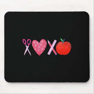 Xoxo Teacher Valentine's Day Pencil And Apple 1  Musmatta