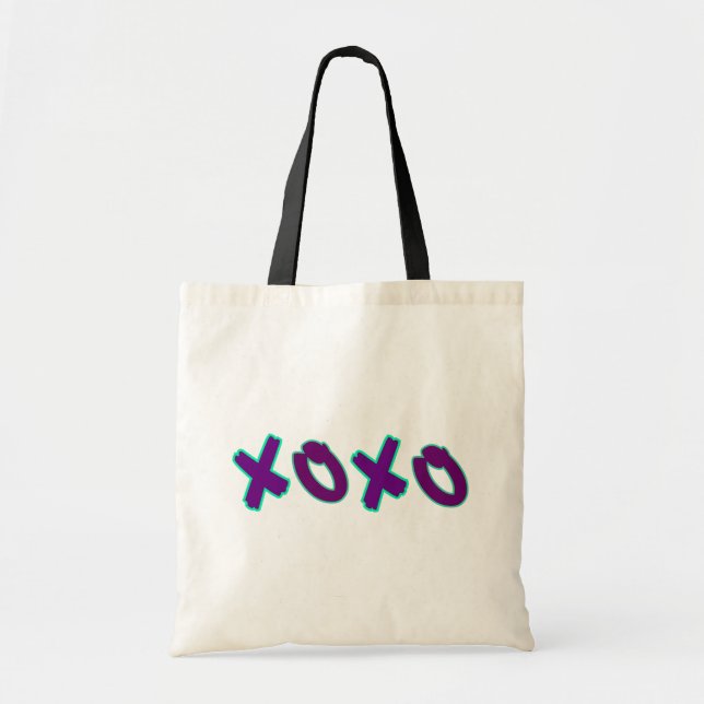 XOXO Tote Bag Tygkasse (Framsidan)