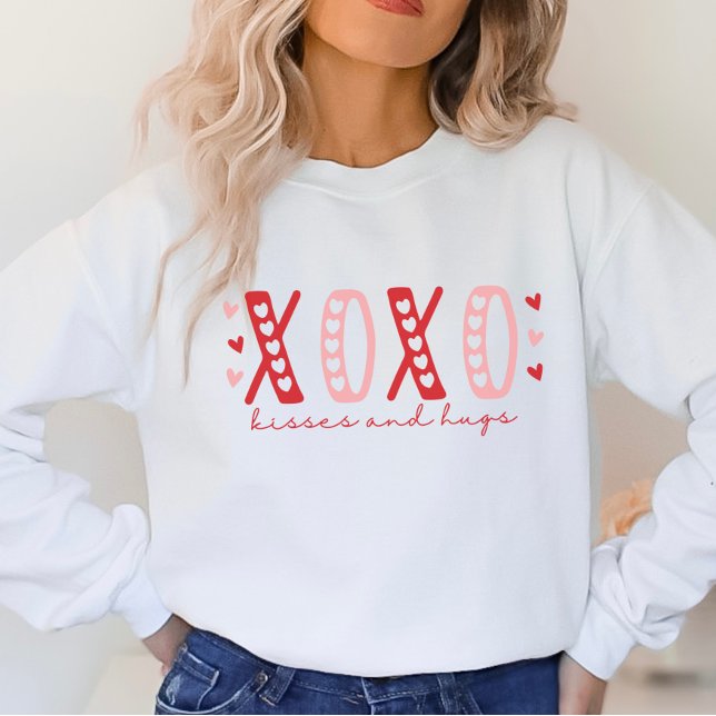 XOXO Valentindagen Shirt, Xoxo Cute T-Shirt (Skapare uppladdad)