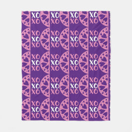 XOXO Valentine Fleecefilt