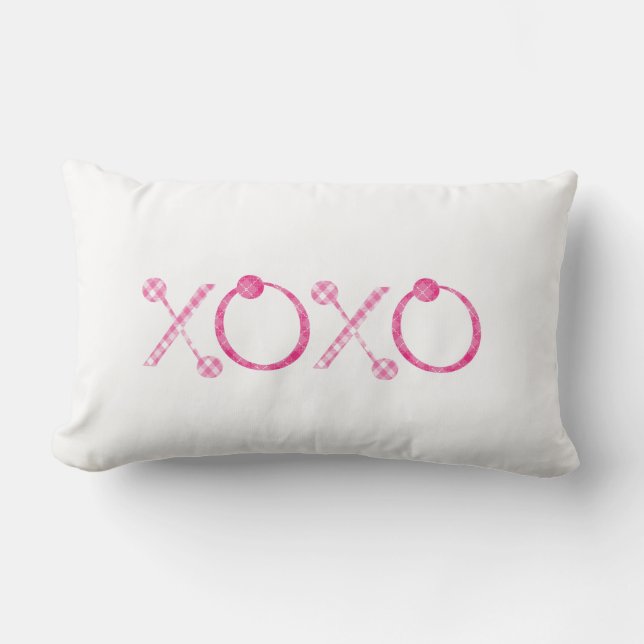 xoxo Valentine Play Pillow Lumbarkudde (Framsida)