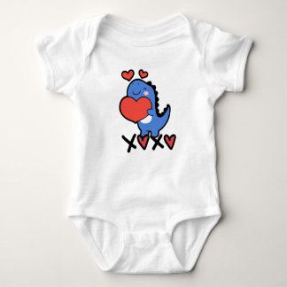 XOXO Valentine's Day 2026 Cute Dino T Shirt