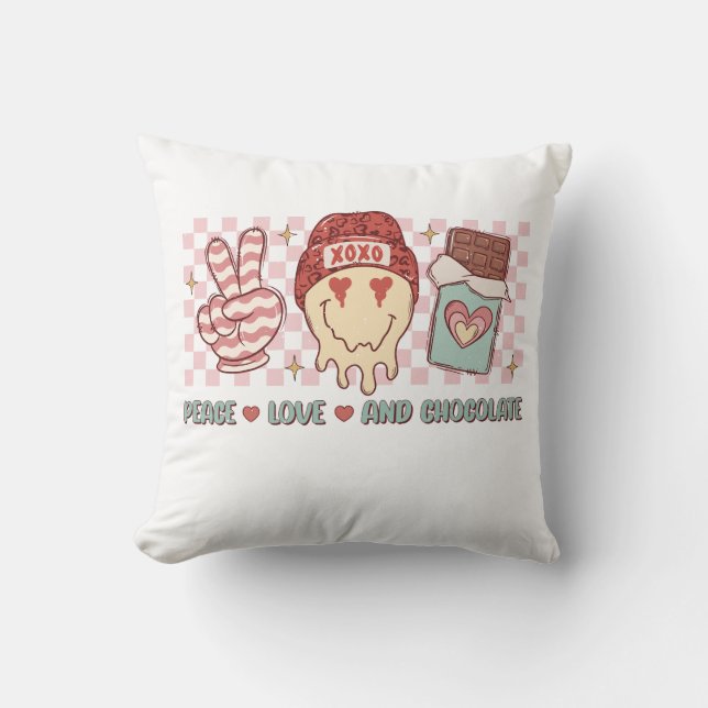 XOXO Valentines day Dekorativ kudde (Framsida)