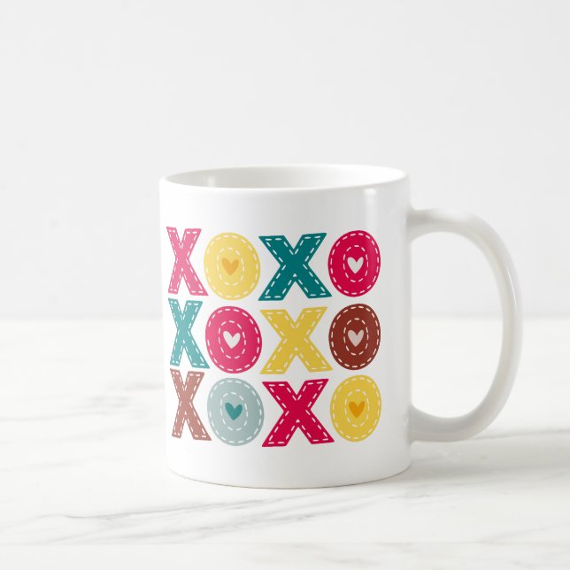 XOXO Valentines day Kaffemugg (Höger)