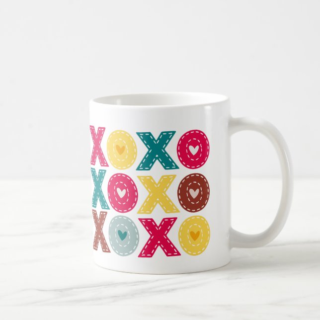 XOXO Valentines day Kaffemugg (Höger)