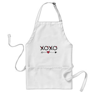 XOXO-Valentineser Förkläde