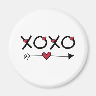 XOXO-Valentineser Magnet