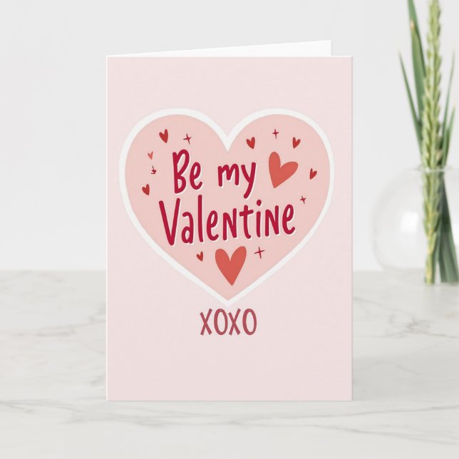 Xoxo Var Min Älskling Kort (Framsida)