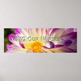 XOXO Våra Sjuksköterskor konsttryck Glad Sjuksköte Poster