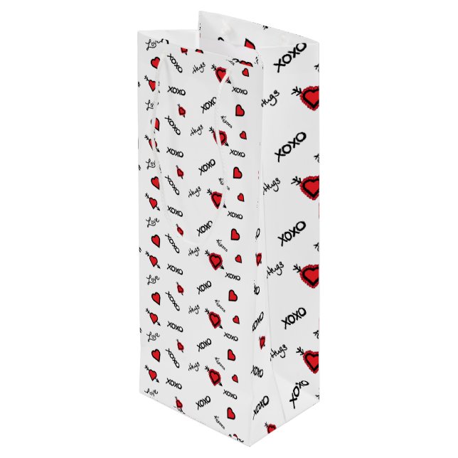 XOXO vin-säck (Baksidan Vinklad)