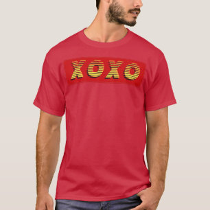 XOXO Vintage Retro Text T Shirt