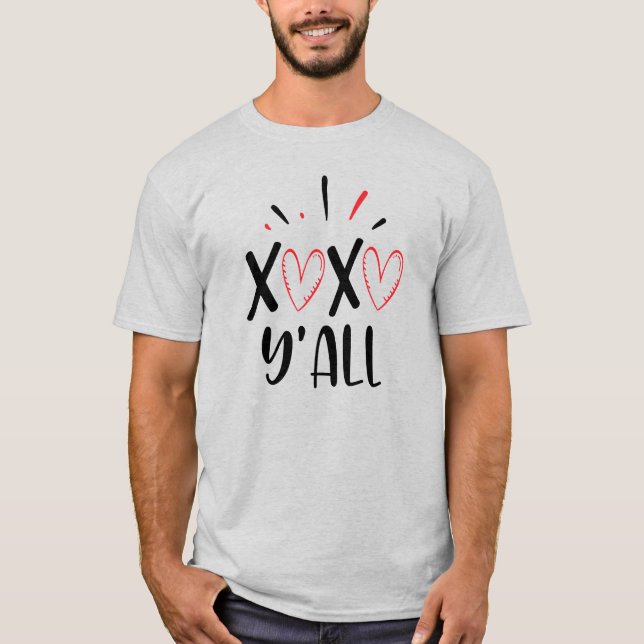 XOXO Y'all t-shirt (Framsida)