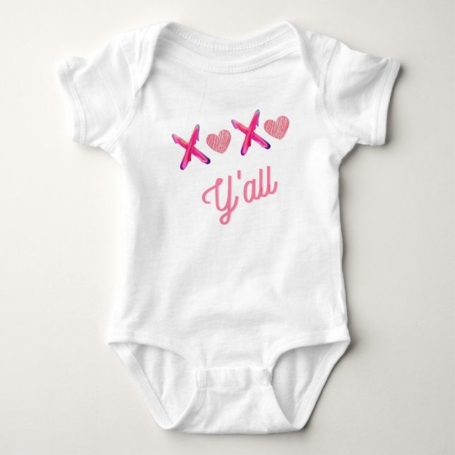 Xoxo y'all t shirt (Framsida)