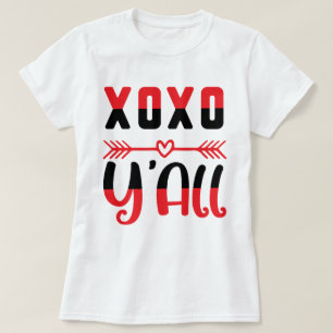 XOXO Y'all Valentine's Women's T Shirt