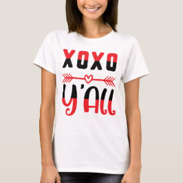 XOXO Y'all Valentine's Women's T Shirt