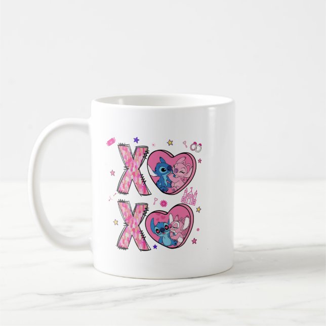 xoxovalentinhäftning kaffemugg (Vänster)