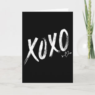 Xoxoxo Alla hjärtans dag-firande i februari Kort