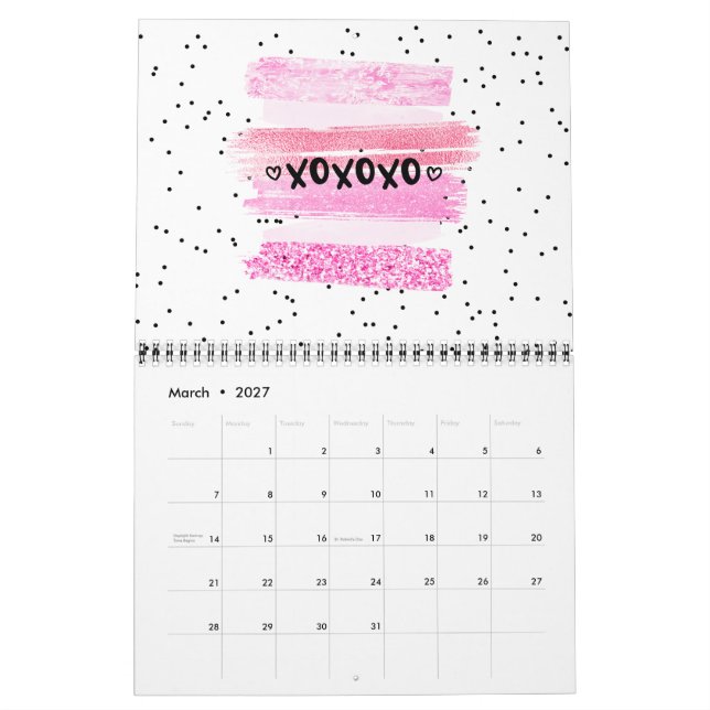 xoxoxoxo kalender (Mar 2027)