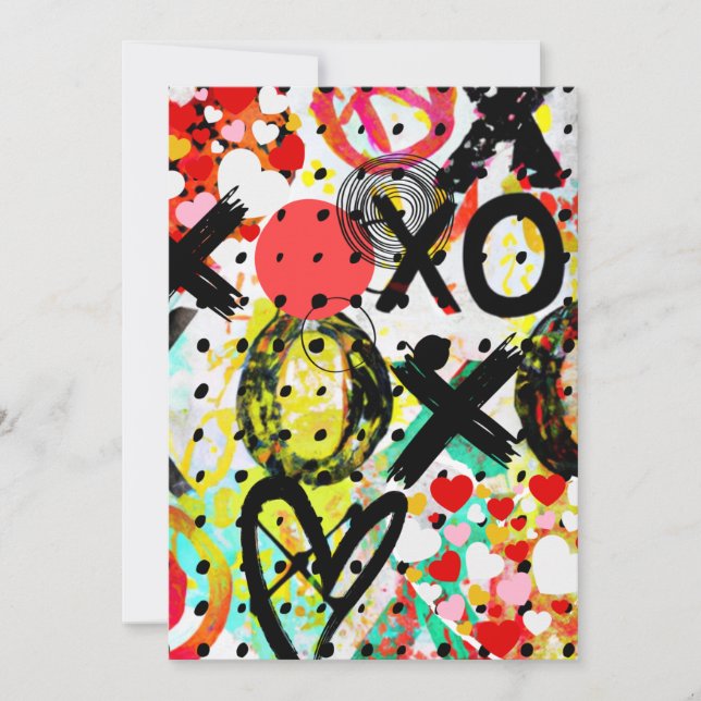 XOXOXOXOXOXO-samling Julkort (Framsida)