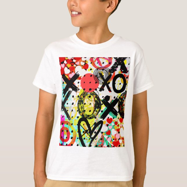 XOXOXOXOXOXO-samling T Shirt (Framsida)
