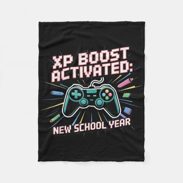 Xp Boost, New School Year, Back To School, Gen Z A Fleecefilt (Framsidan)