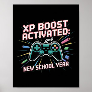 Xp-boost, Nytt skolår, Tillbaka till skolan, Gen Z Poster