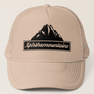 Xplrthemounds Logotyp Hat Keps