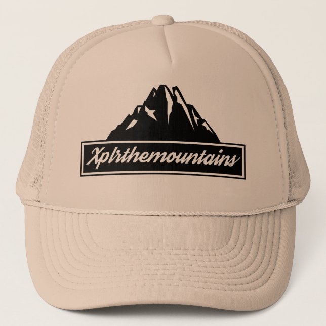 Xplrthemounds Logotyp Hat Keps (Framsida)