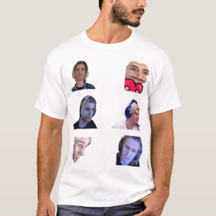 xQc Emotes Pack T Shirt