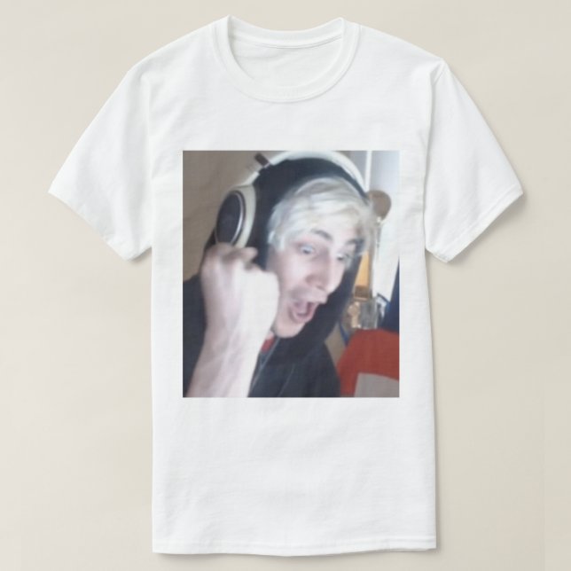 xQc POGchamp   T Shirt (Design framsida)