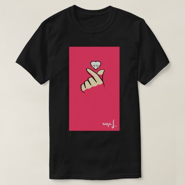 xQc Premium Scoop T Shirt (Design framsida)