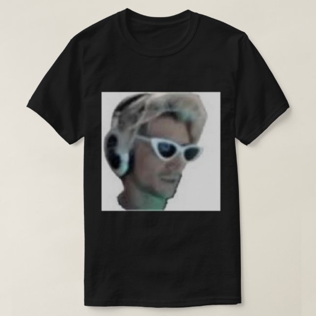 xqcBased Sigma Male xQcOW Twitch Streamer Emote T Shirt (Design framsida)