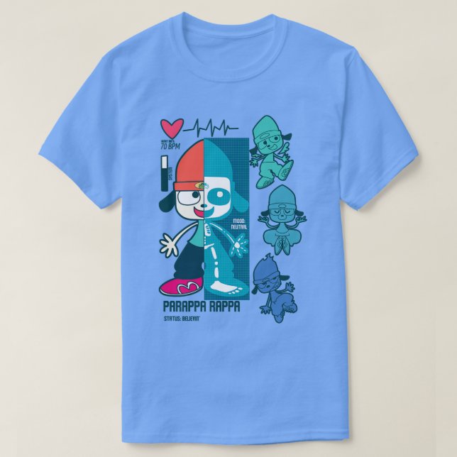 XRay parappa T Shirt (Design framsida)