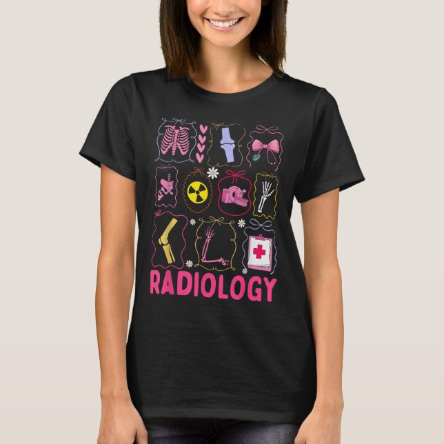 Xray Rad Tech Radiology Healthcare Apprecition Te T Shirt (Framsida)