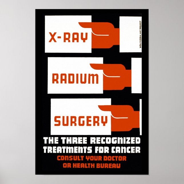 Xray Radium Surgery Poster (Framsidan)