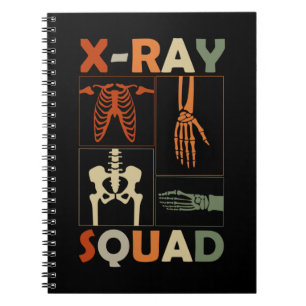 Xray Skeleton Bones Radiolog Funny Radiology Anteckningsbok