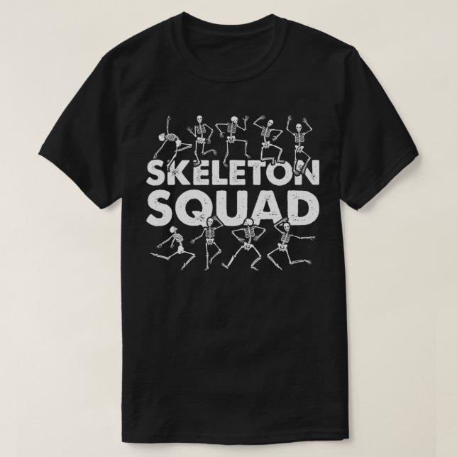 XRay Skeleton Squad Radiologist Gift For Radiologi T Shirt (Design framsida)