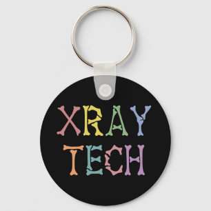 Xray Tech-teknikpresenter för röntgenteknik Nyckelring