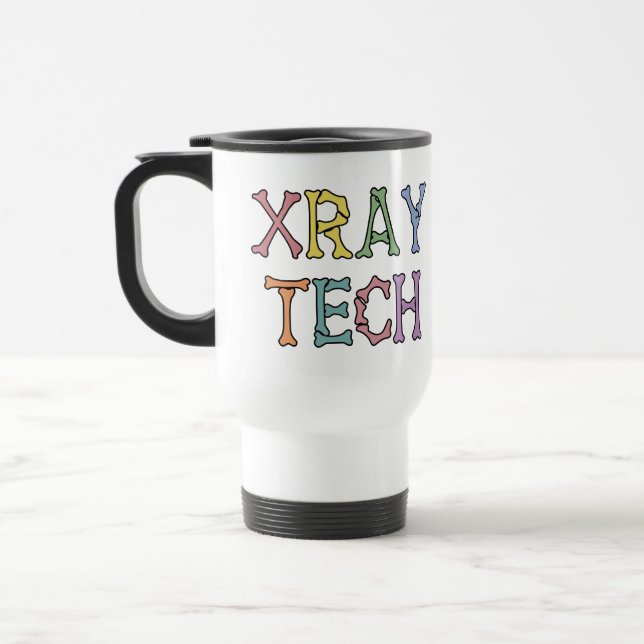 Xray Tech-teknikpresenter för röntgenteknik Resemugg (Vänster)