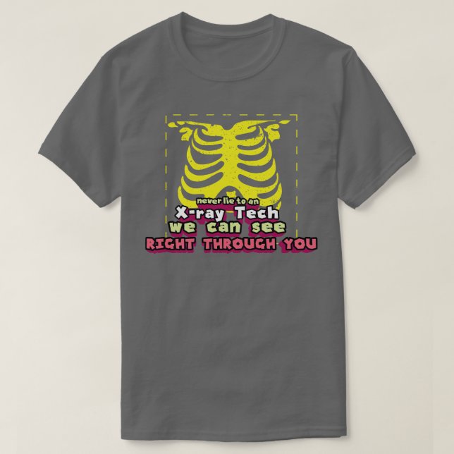 XRay Tech XRay-tekniker T Shirt (Design framsida)