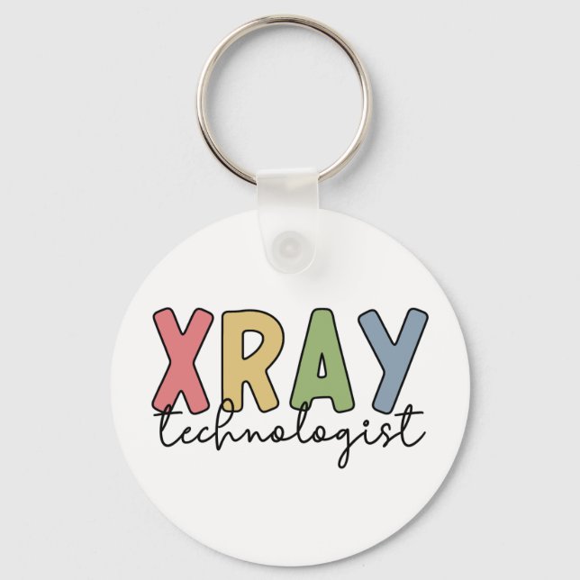Xray Technologist Rray Tech Radiology Tech Gift Nyckelring (Framsida)