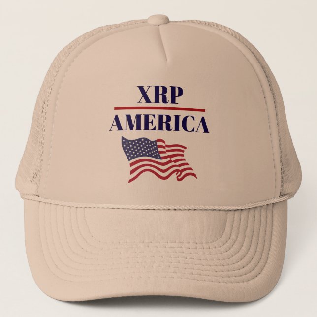 XRP America Truckerhatt Keps (Framsida)