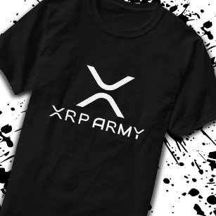XRP-arméns offert Hodl Crypto Cryptocurrency Meme T Shirt
